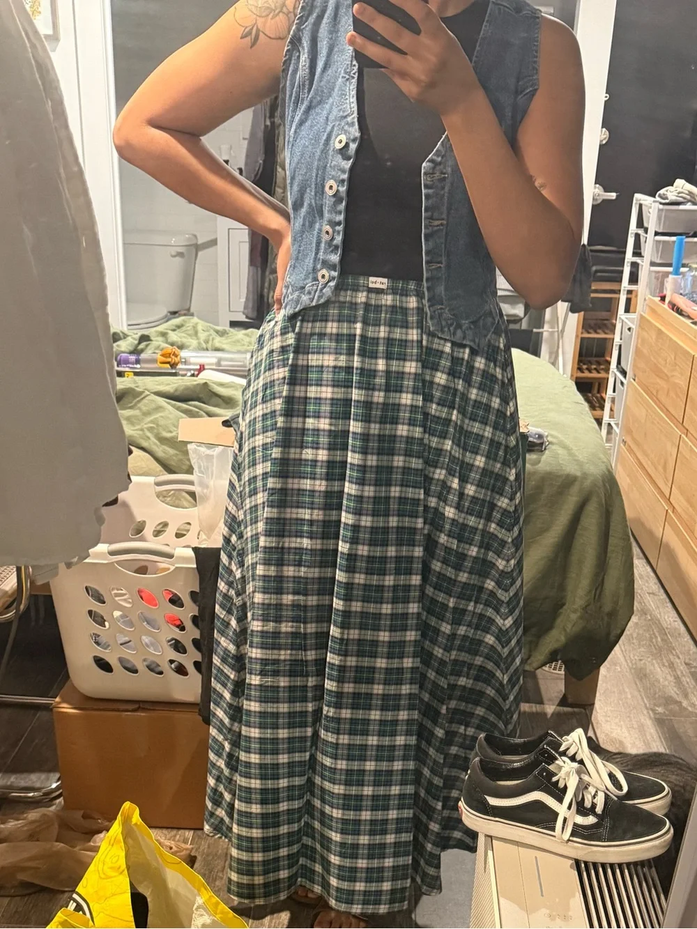Rat Boi Plaid Dream Skirt